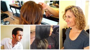 Hair Styling Collage
