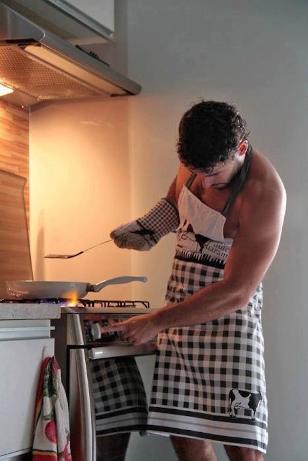 Attractive male cook